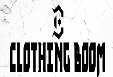 CLOTHING BOOM Gothic Logo